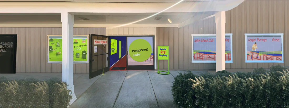 ping pong info street view